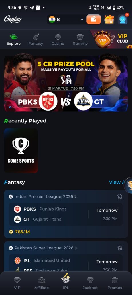 come app